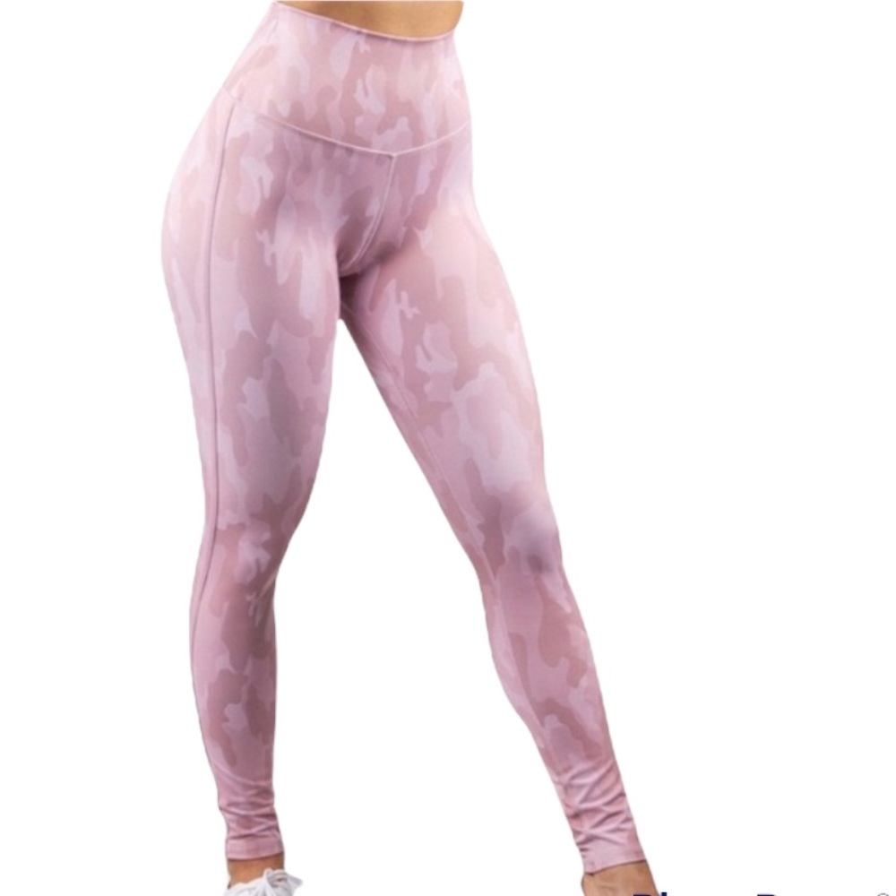 Buffbunny Eclipse Mauve Camo Tights Leggings size XS